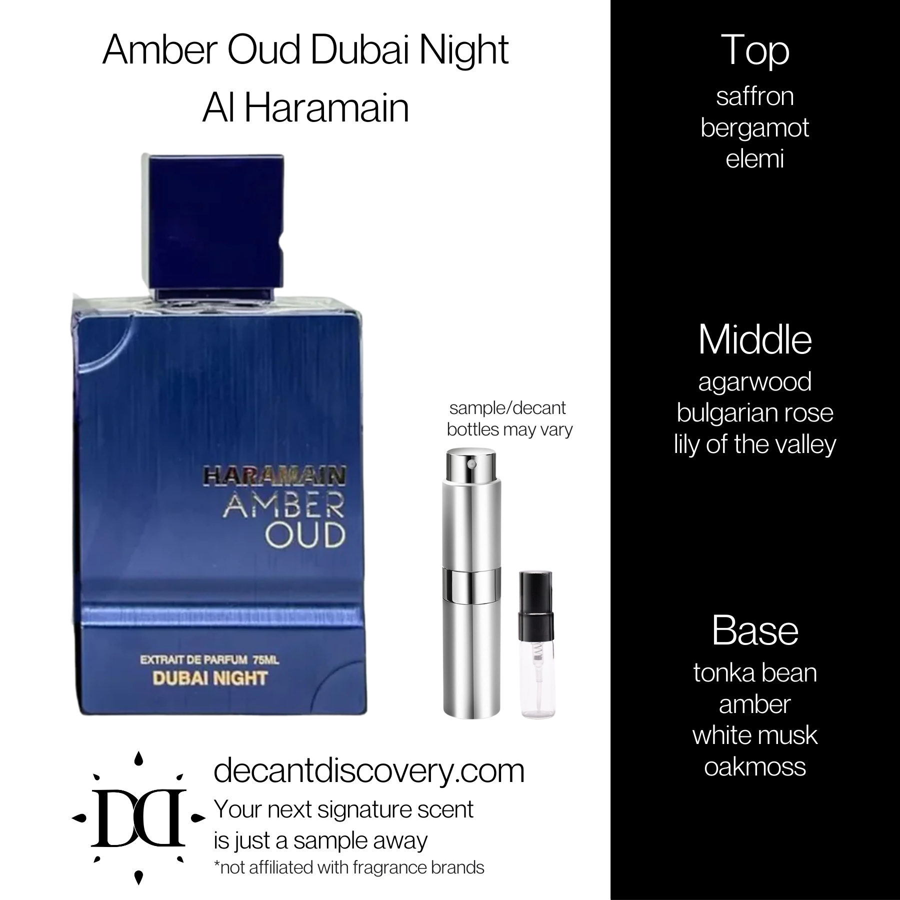 Amber Oud Dubai Night - Al Haramain