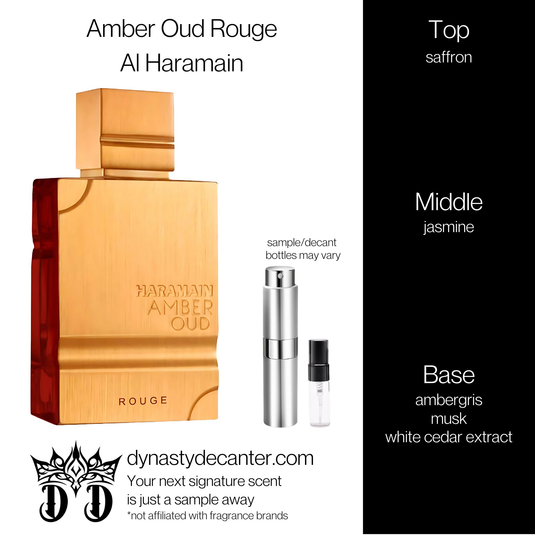 Amber Oud Rouge - Al Haramain