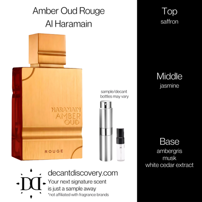 Amber Oud Rouge - Al Haramain