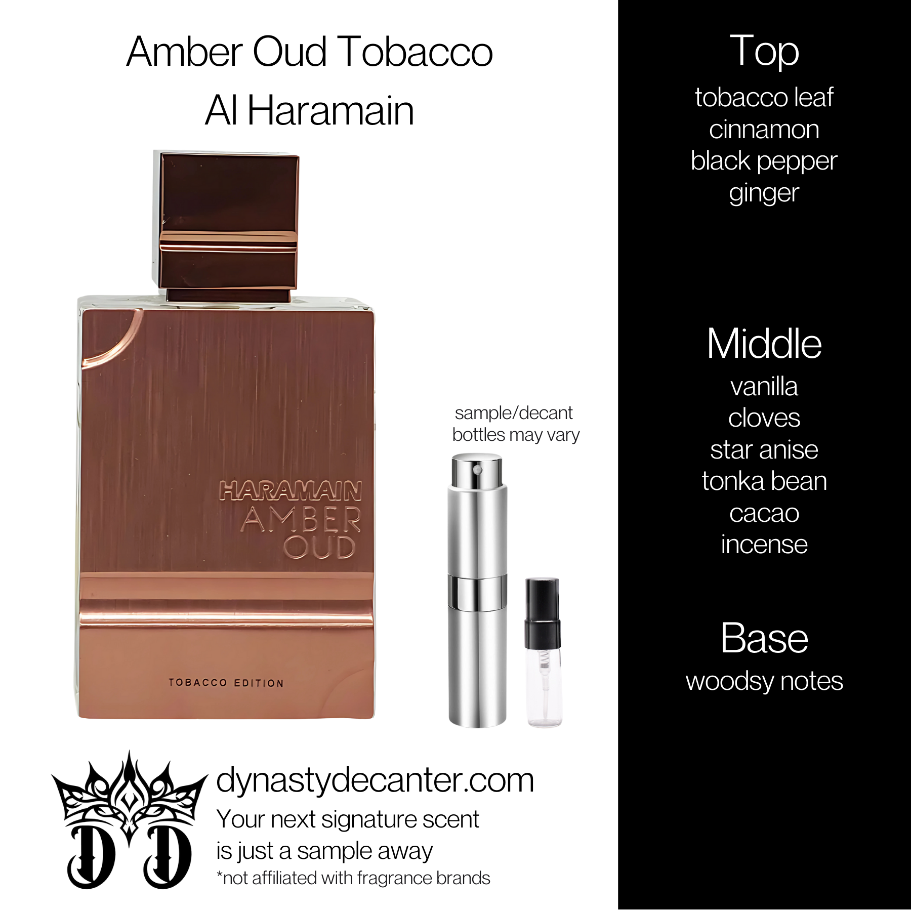 Amber Oud Tobacco - Al Haramain
