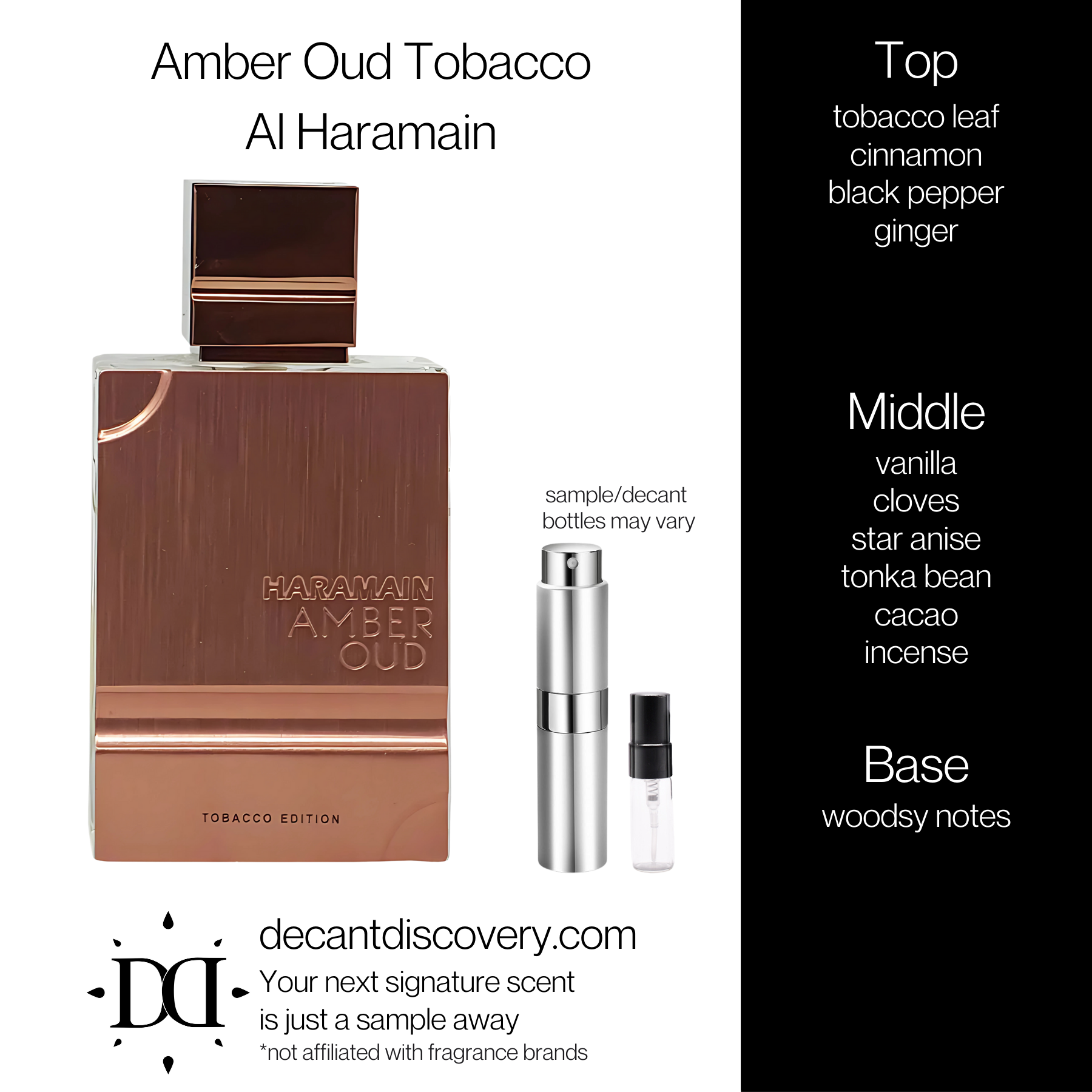 Amber Oud Tobacco - Al Haramain