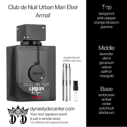 Club de Nuit Urban Man Elixir - Armaf