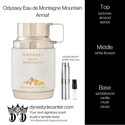 Odyssey Eau de Montagne Mountain - Armaf