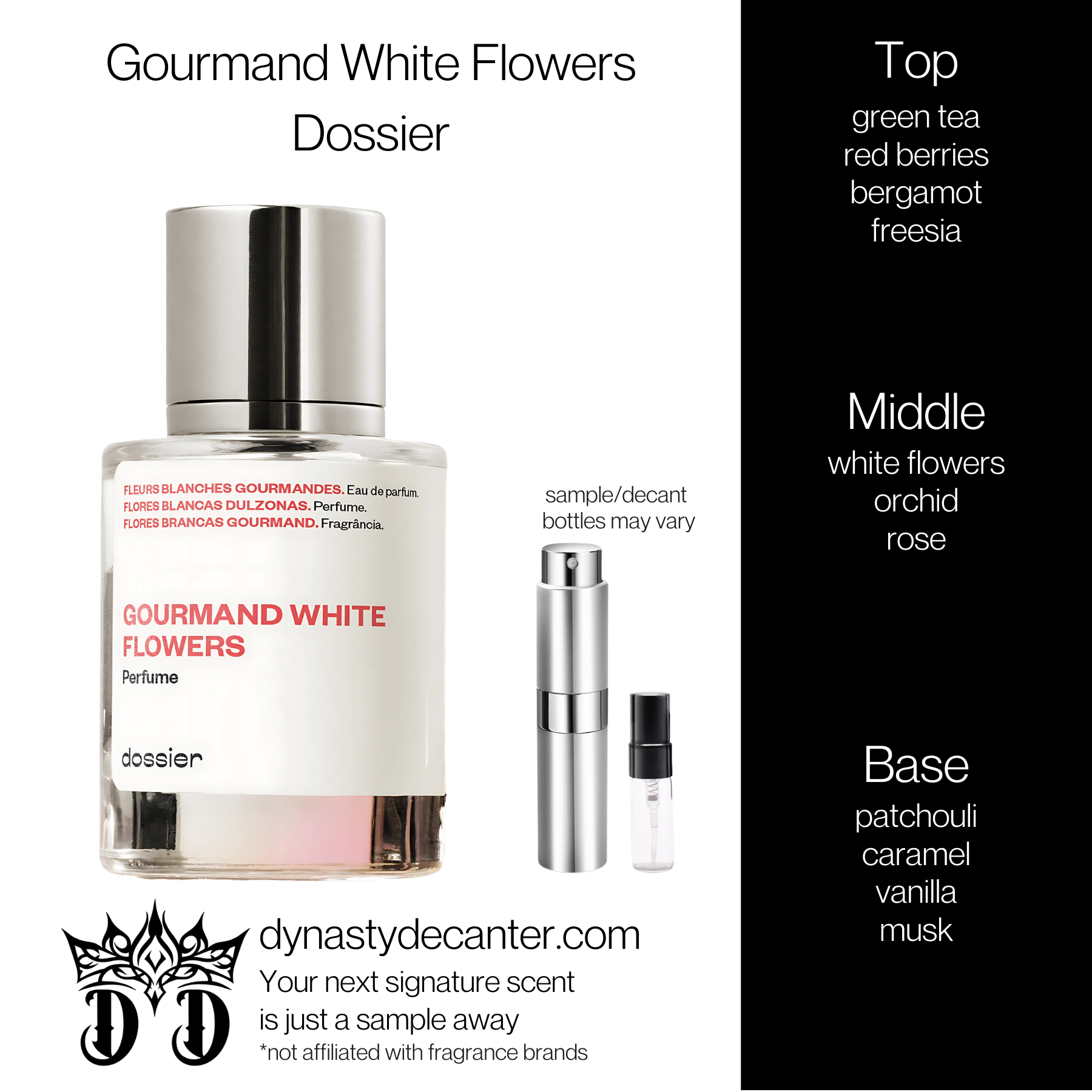 Gourmand White Flowers - Dossier