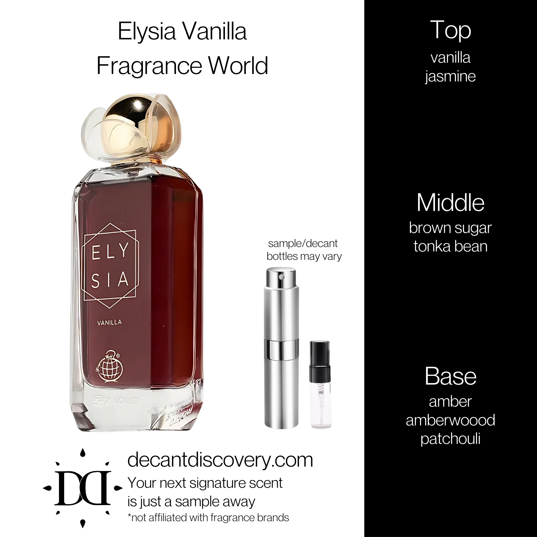 Elysia Vanilla - Fragrance World