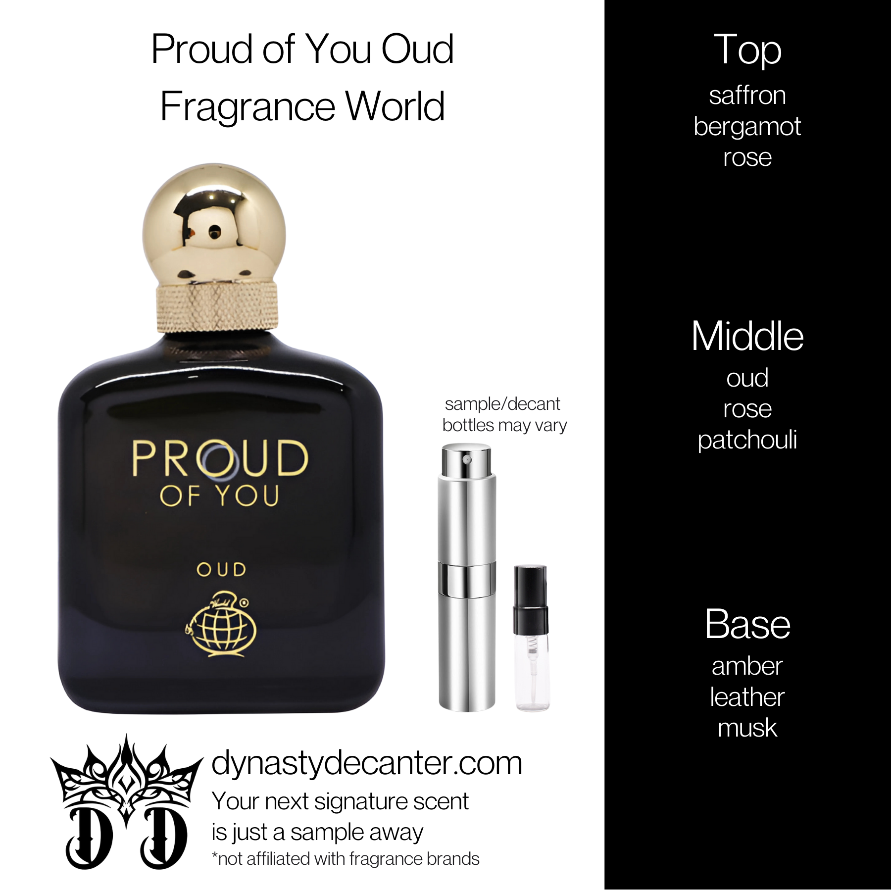 Proud of You Oud - Fragrance World