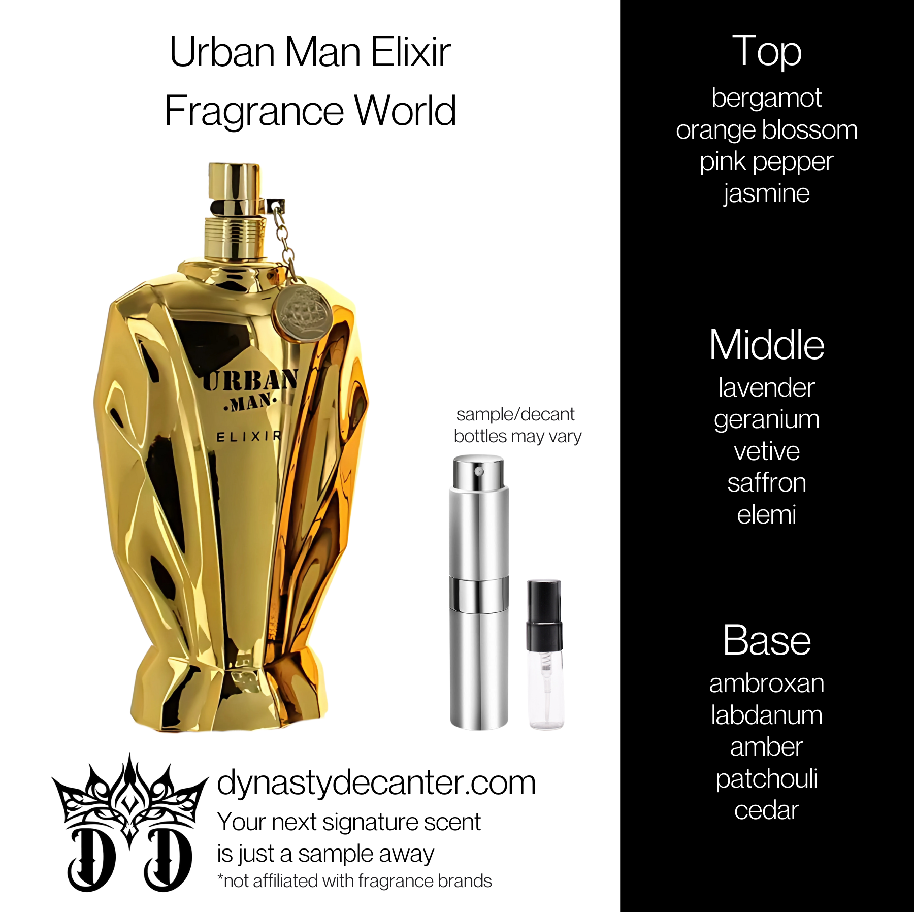 Urban Man Elixir - Fragrance World