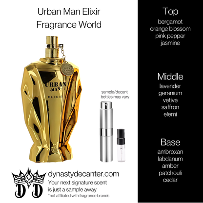 Urban Man Elixir - Fragrance World