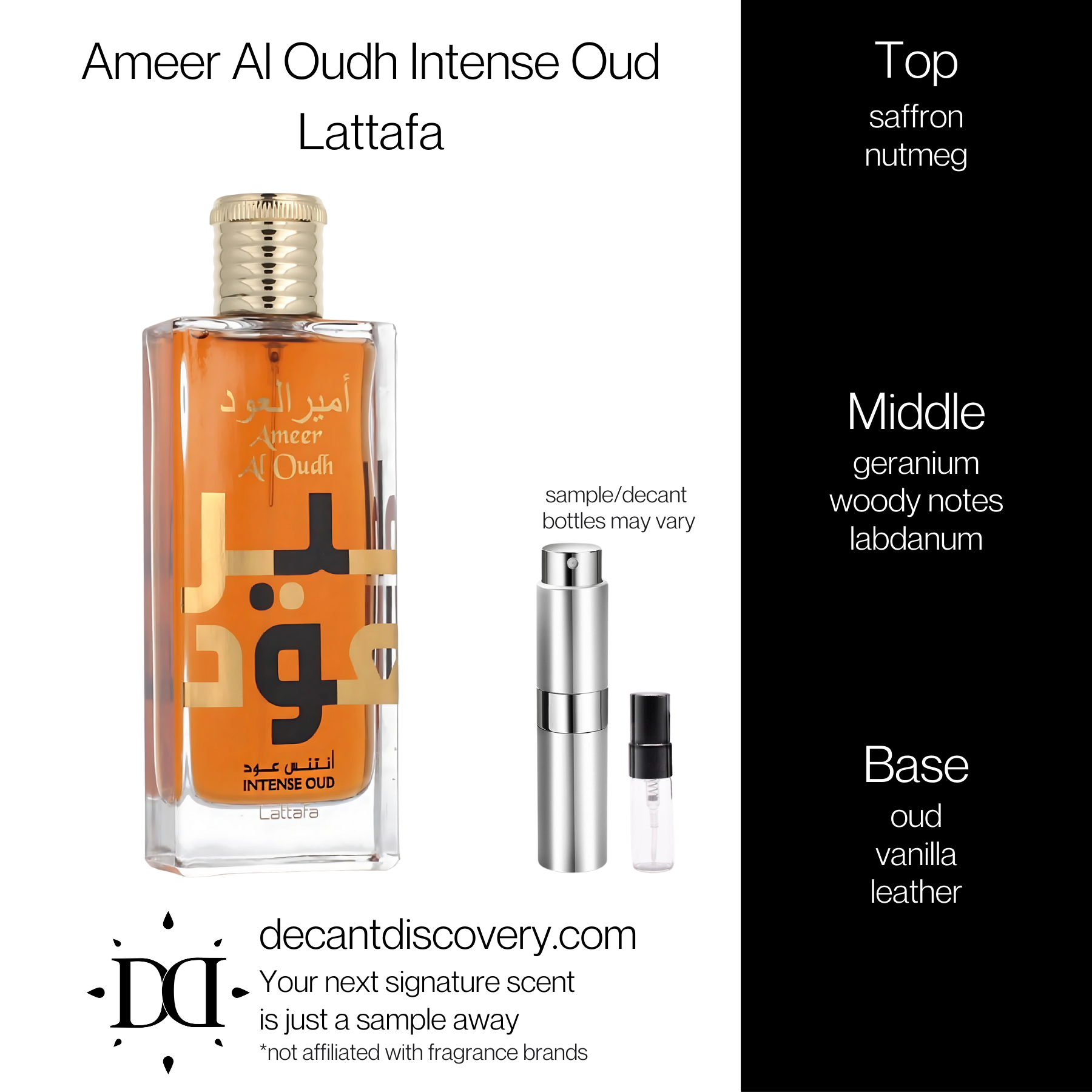 Ameer Al Oudh Intense Oud - Lattafa