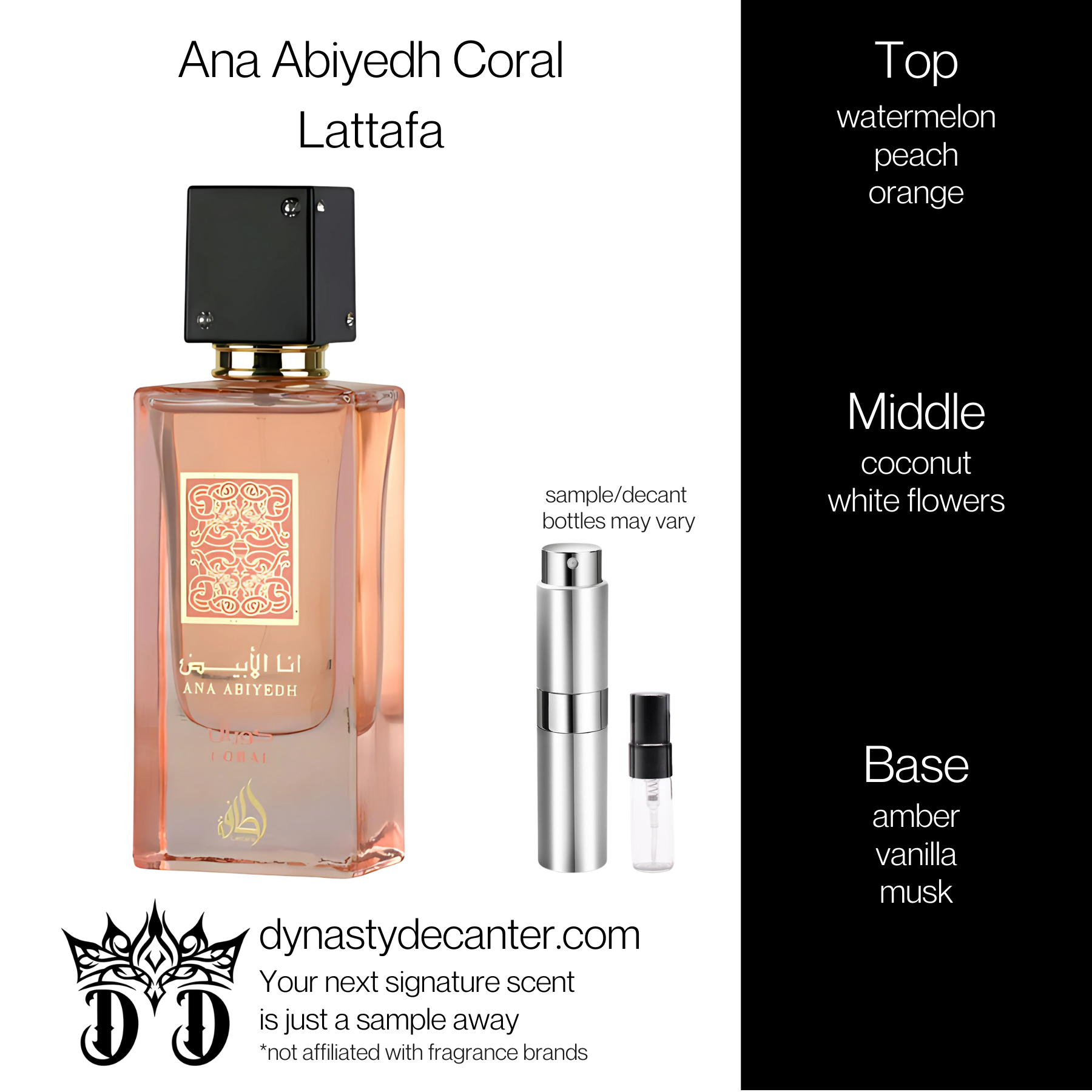 Ana Abiyedh Coral - Lattafa