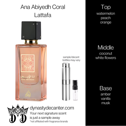 Ana Abiyedh Coral - Lattafa