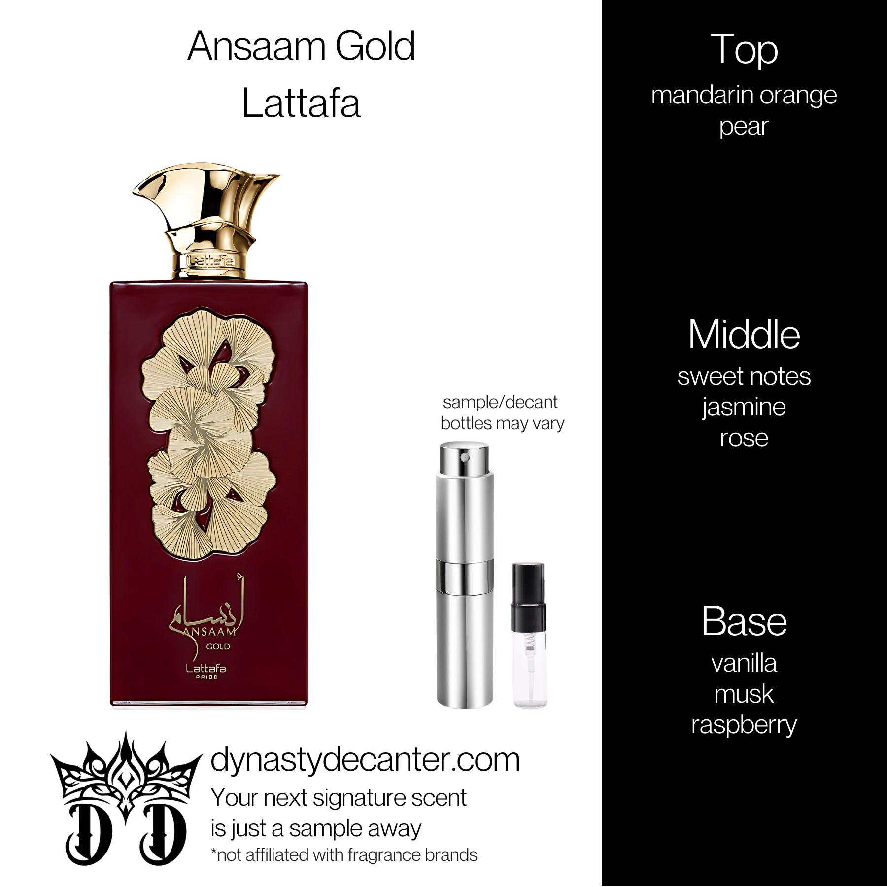 Ansaam Gold - Lattafa