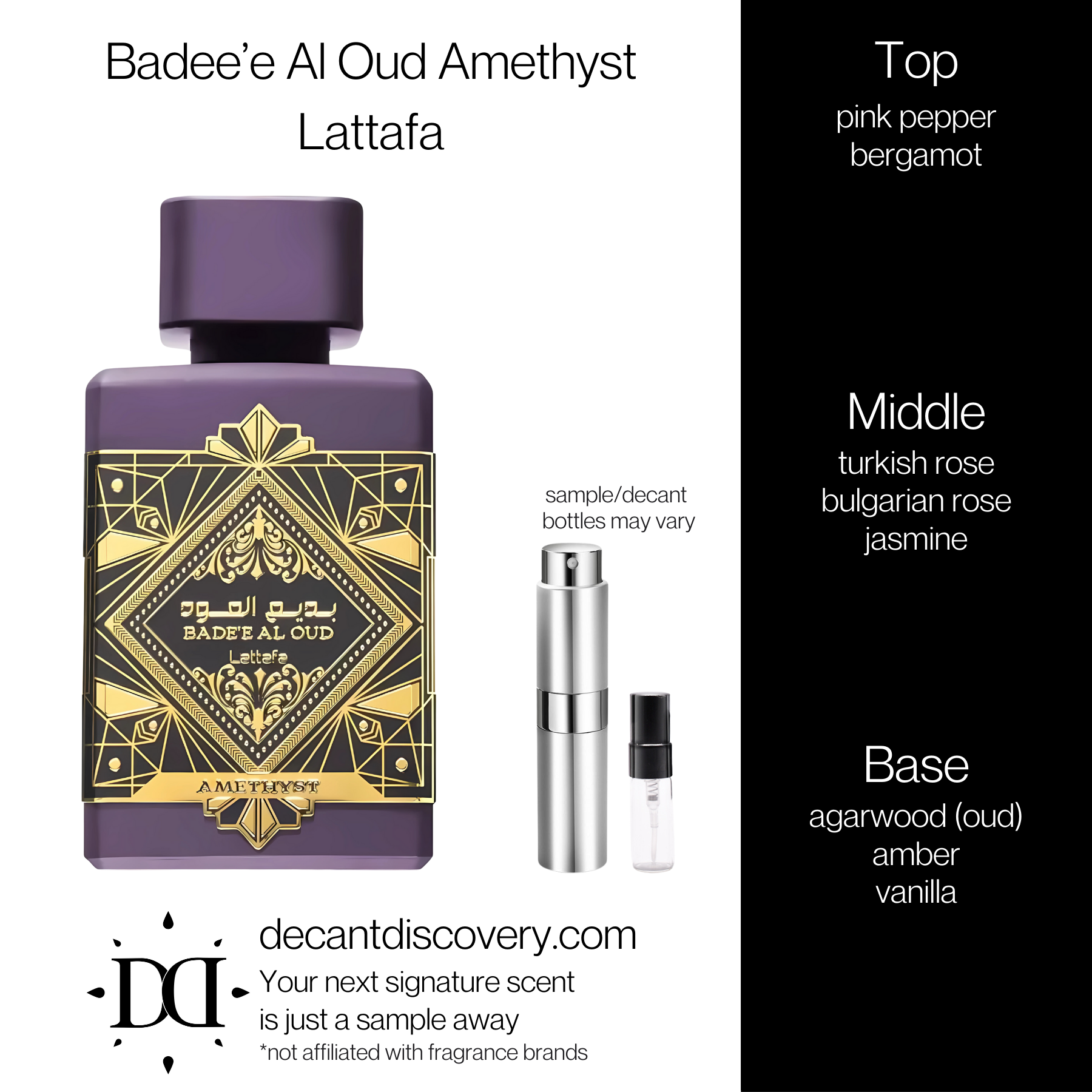 Bade'e Al Oud Amethyst - Lattafa