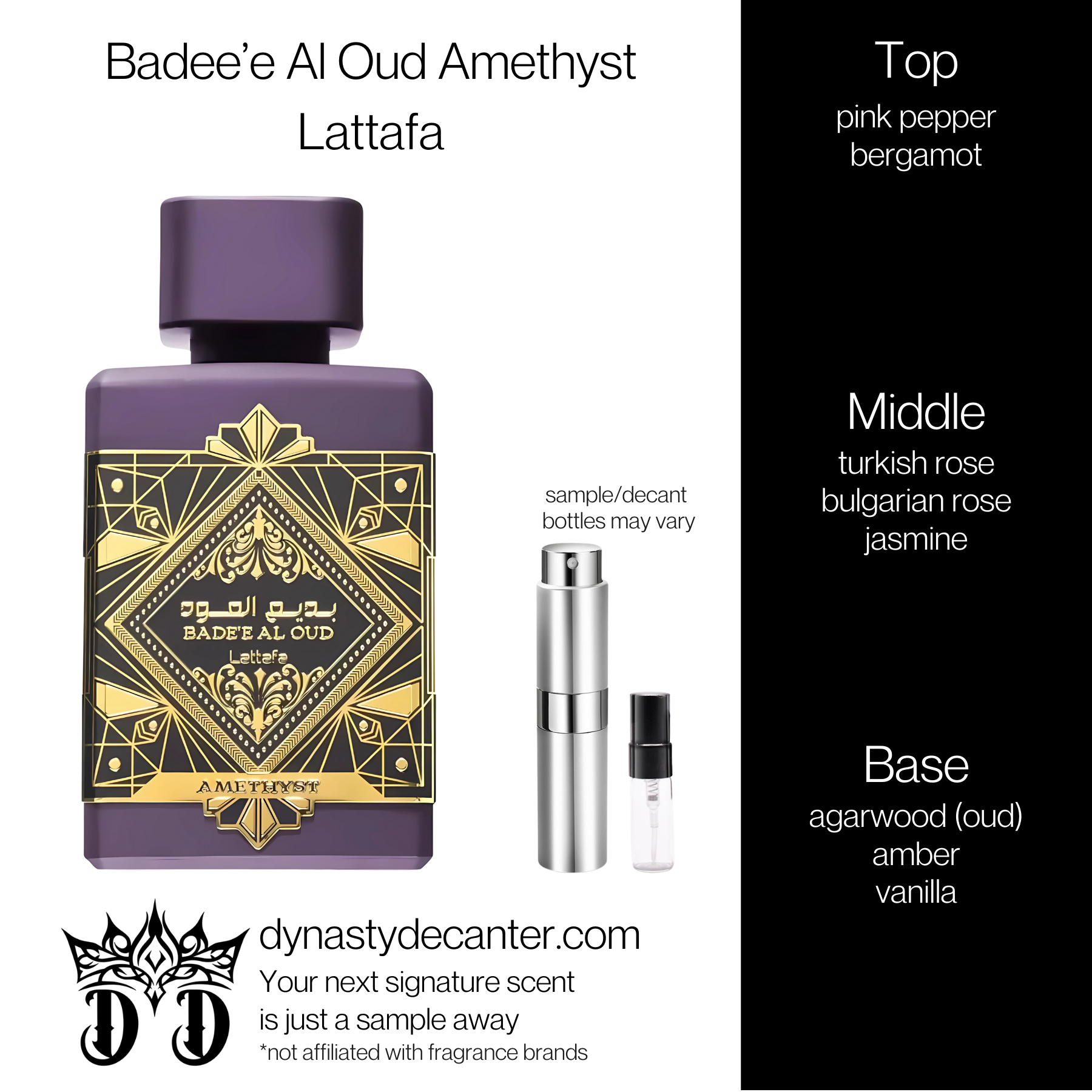 Bade'e Al Oud Amethyst - Lattafa