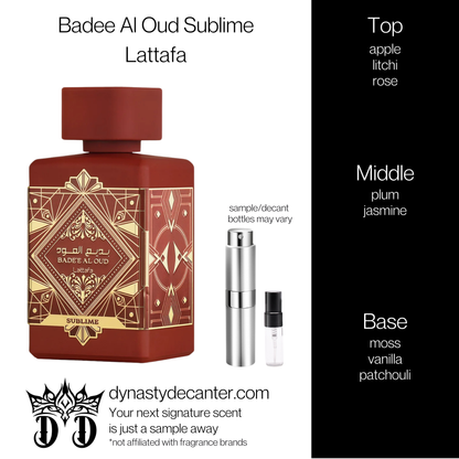 Badee Al Oud Sublime - Lattafa
