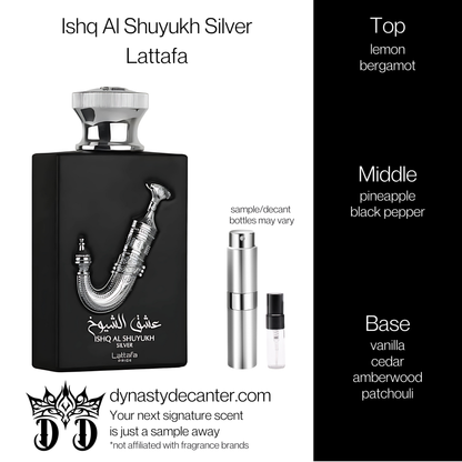 Ishq Al Shuyukh Silver - Lattafa