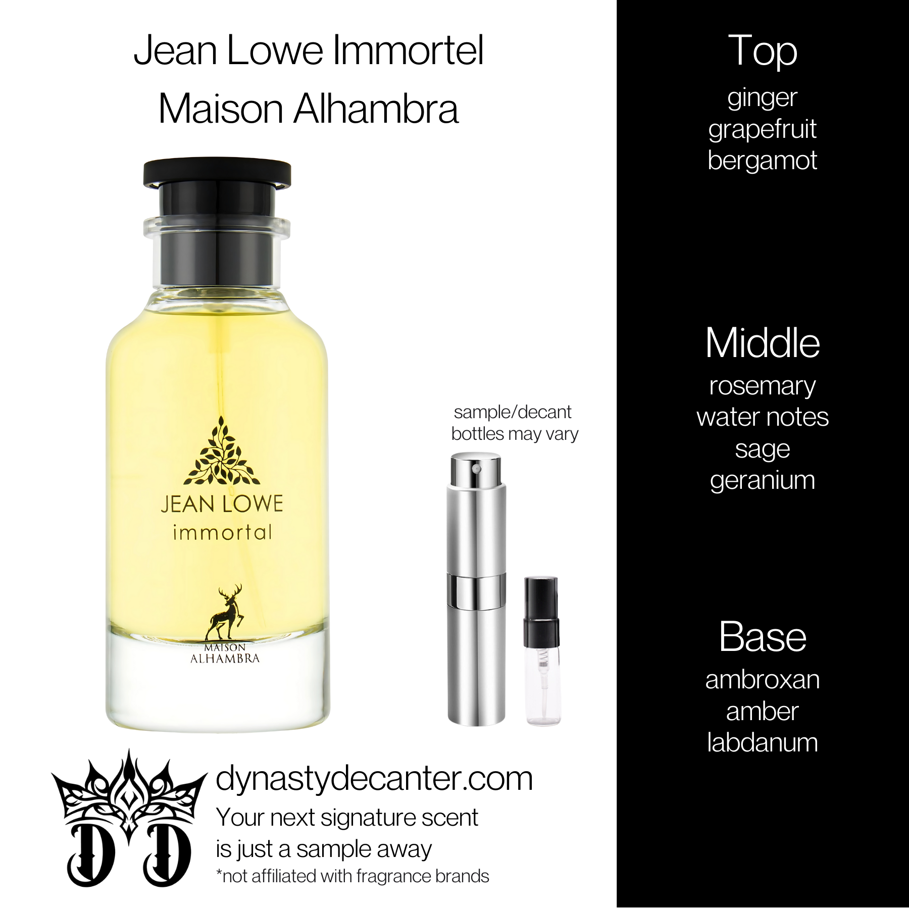 Jean Lowe Immortel - Lattafa