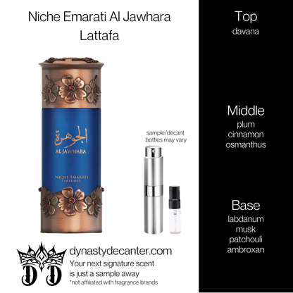 Niche Emarati Al Jawhara - Lattafa