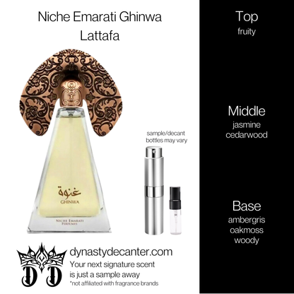 Niche Emarati Ghinwa - Lattafa