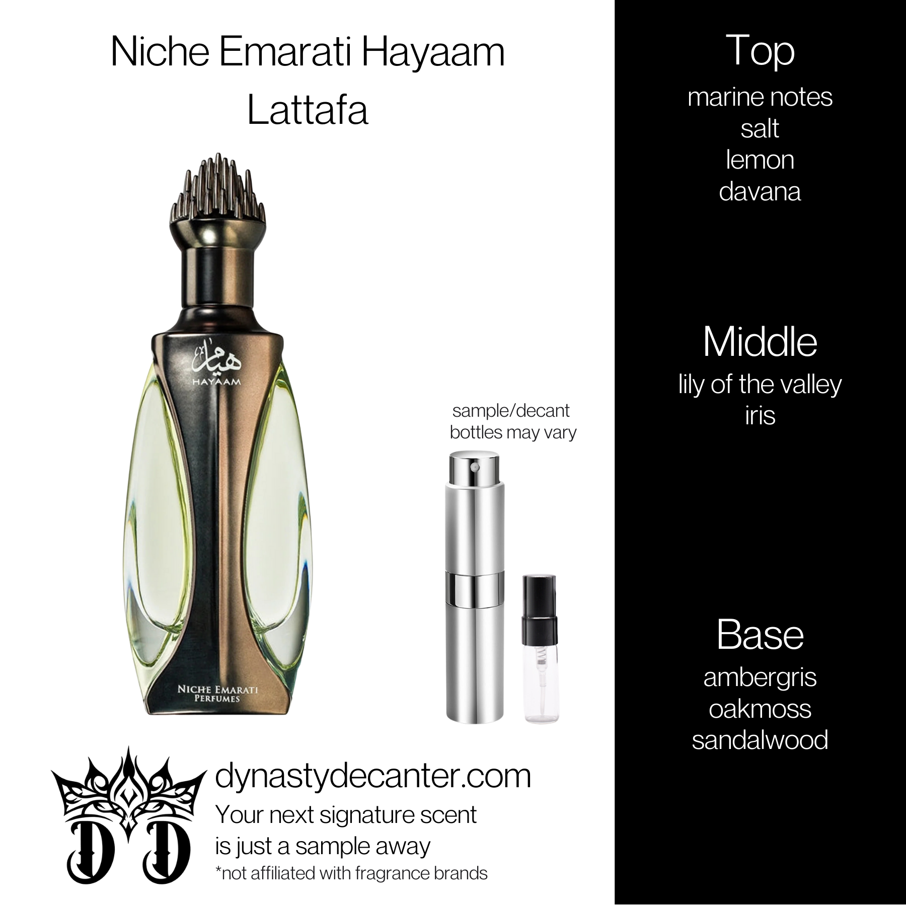 Niche Emarati Hayaam - Lattafa