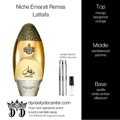 Niche Emarati Remas - Lattafa