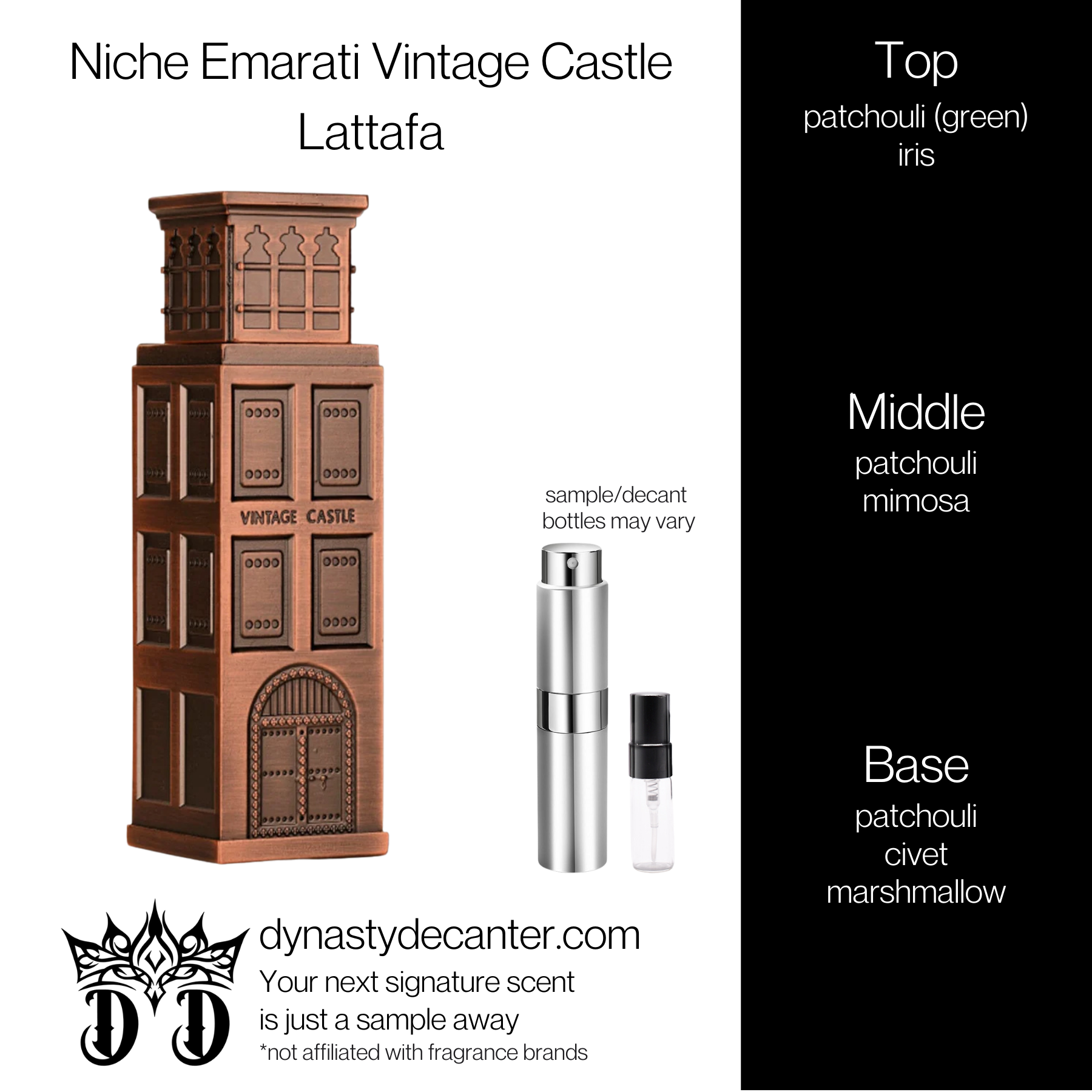 Niche Emarati Vintage Castle - Lattafa