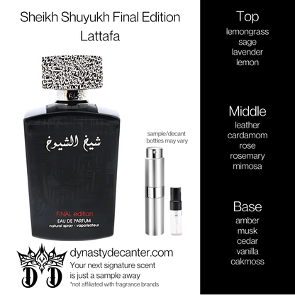Sheikh Shuyukh Final Edition - Lattafa