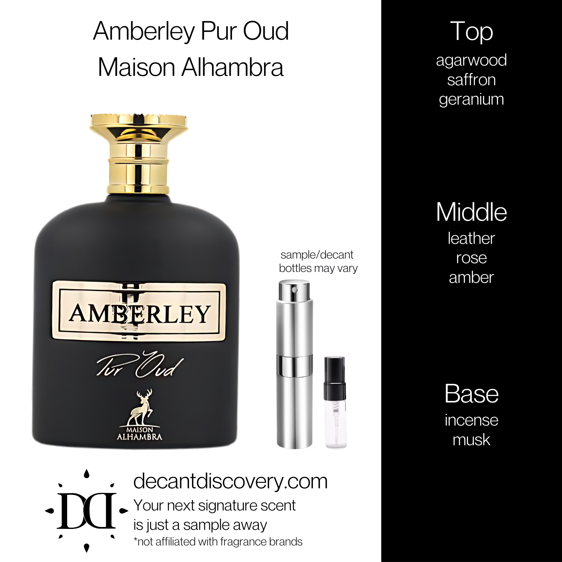 Amberley Pur Oud - Maison Alhambra