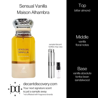 Sensual Vanilla - Maison Alhambra