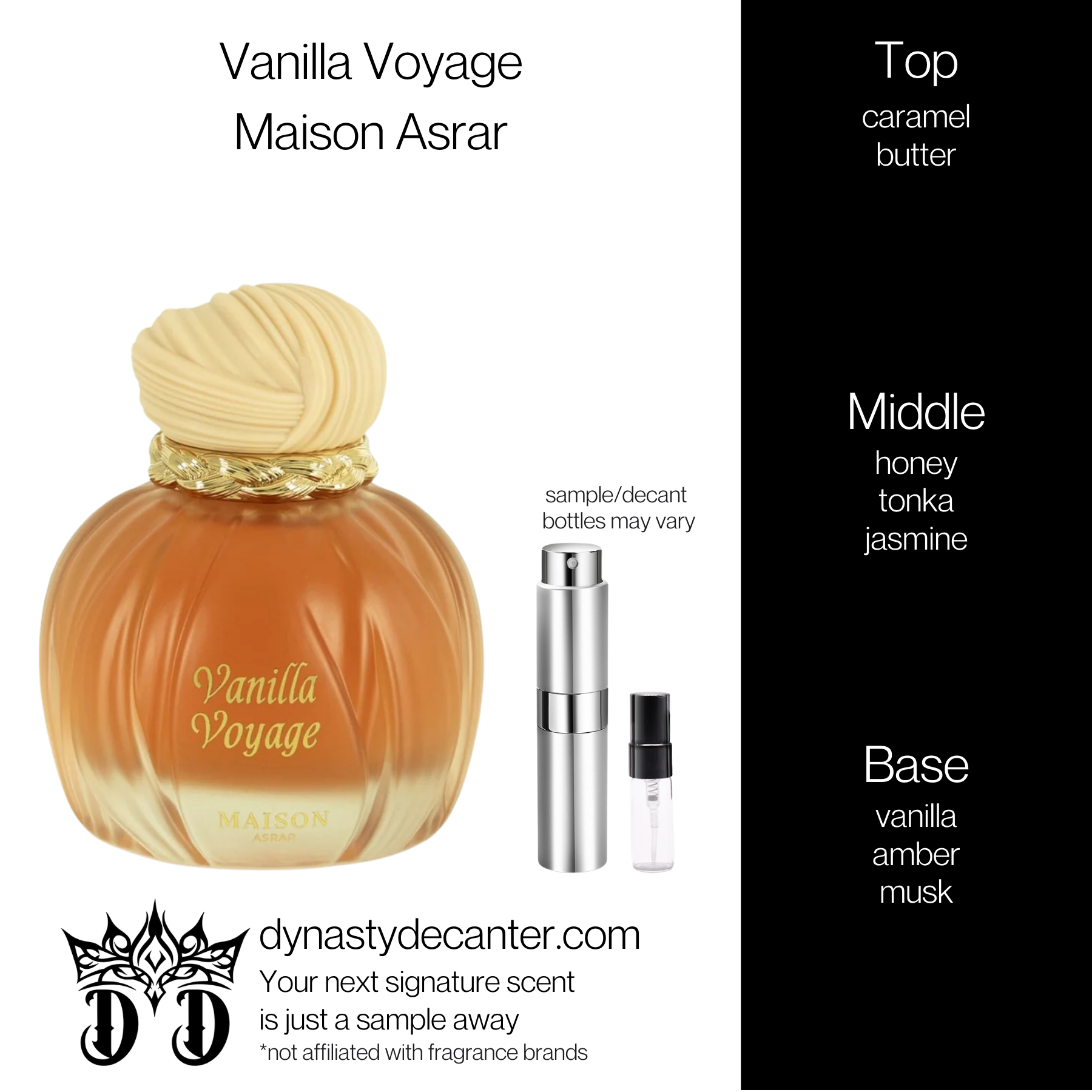 Vanilla Voyage - Maison Asrar