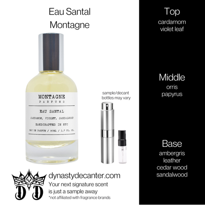 Eau Santal - Montagne