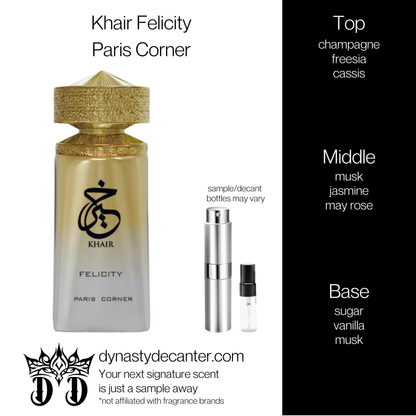 Khair Felicity - Paris Corner