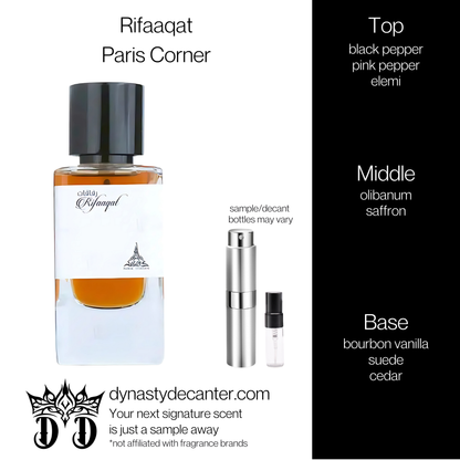 Rifaaqat - Paris Corner