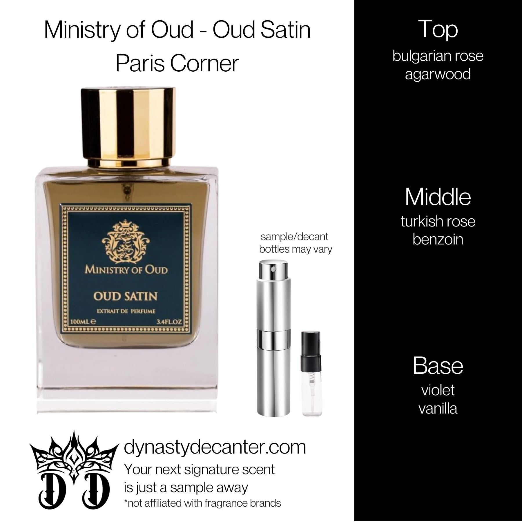 Ministry of Oud - Oud Satin - Paris Corner