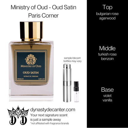 Ministry of Oud - Oud Satin - Paris Corner