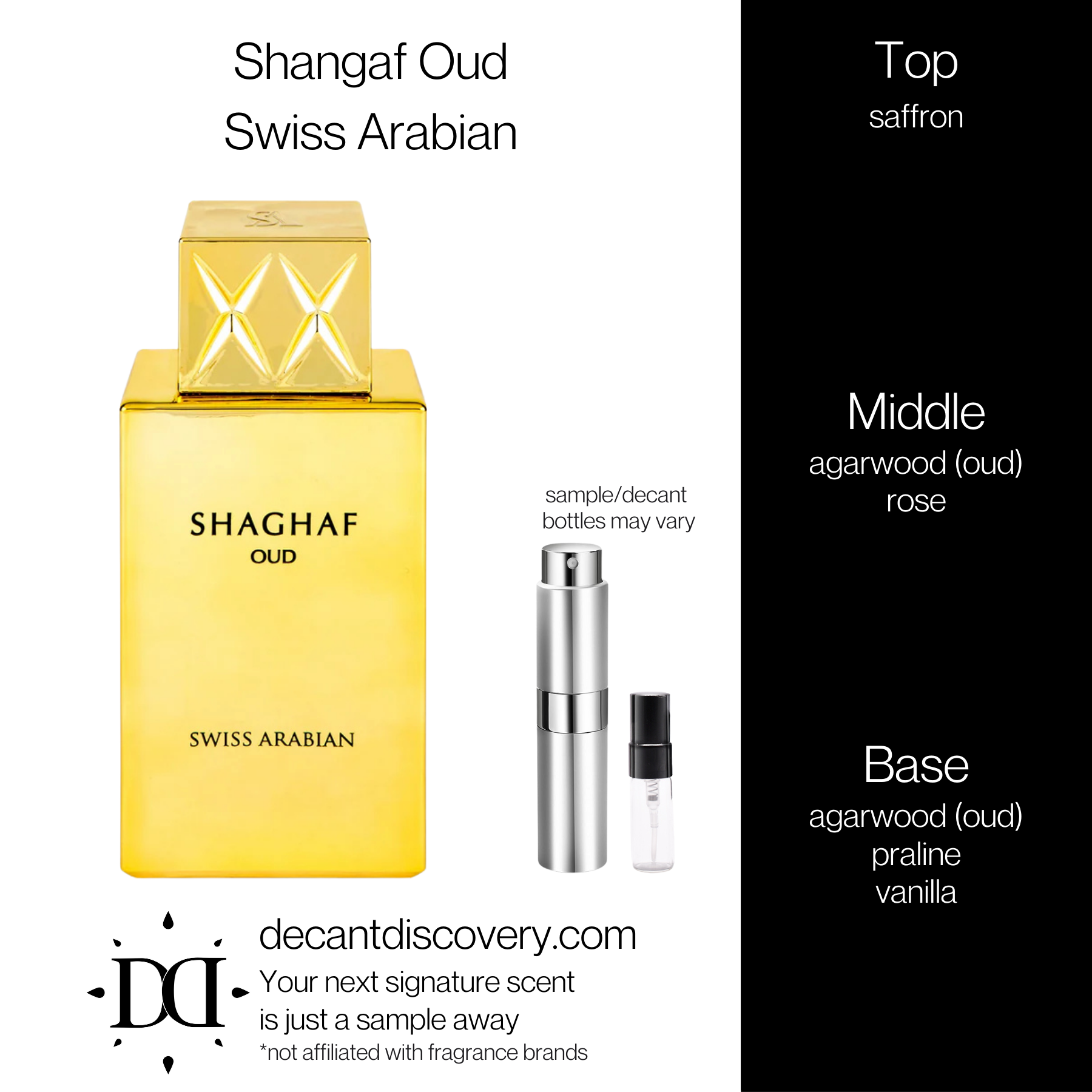 Shangaf Oud - Swiss Arabian