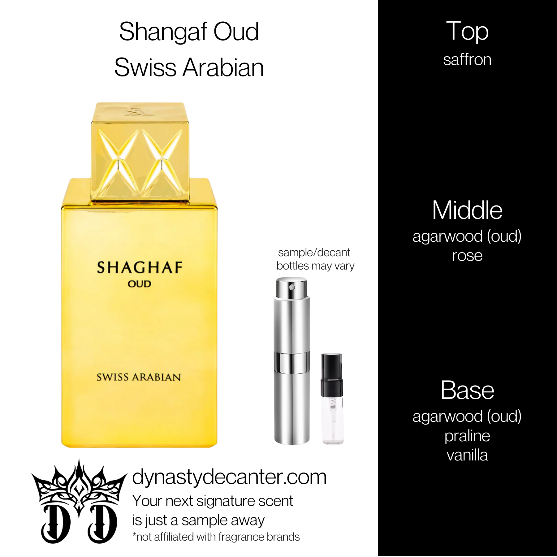 Shangaf Oud - Swiss Arabian