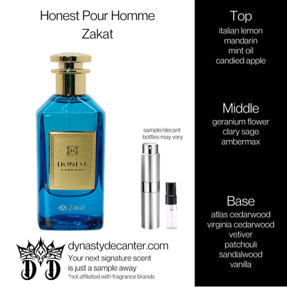 Honest Pour Homme - Zakat