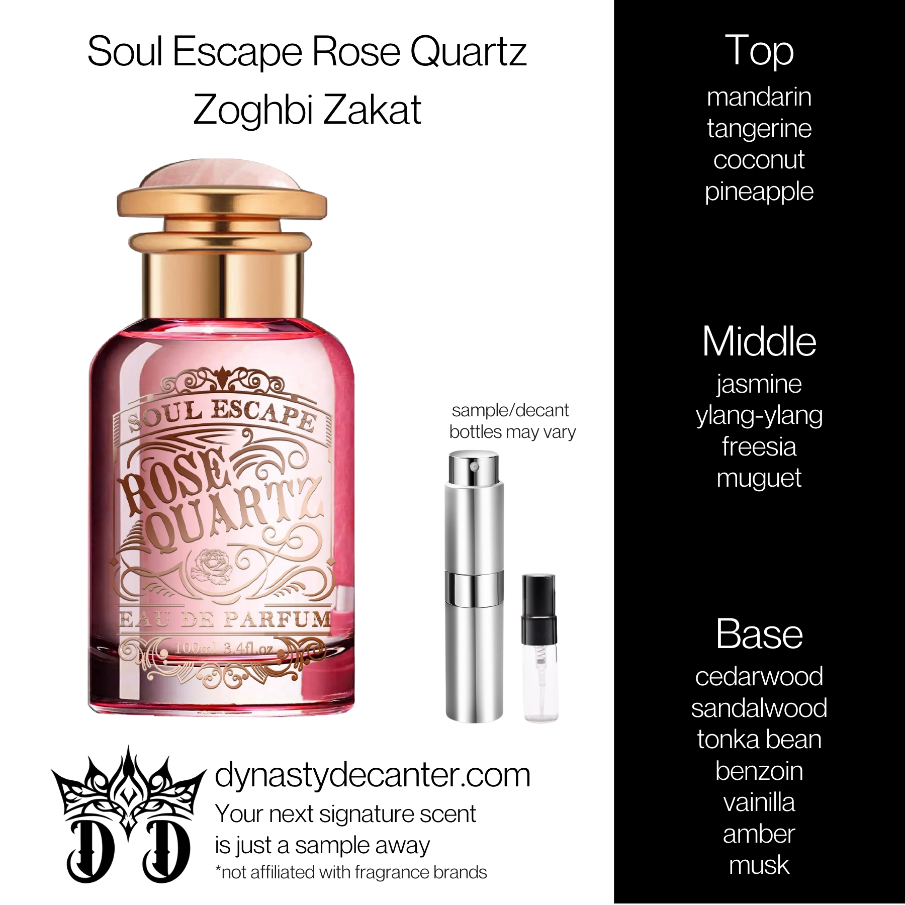 Soul Escape Rose Quartz - Zakat