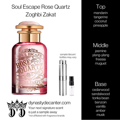 Soul Escape Rose Quartz - Zakat