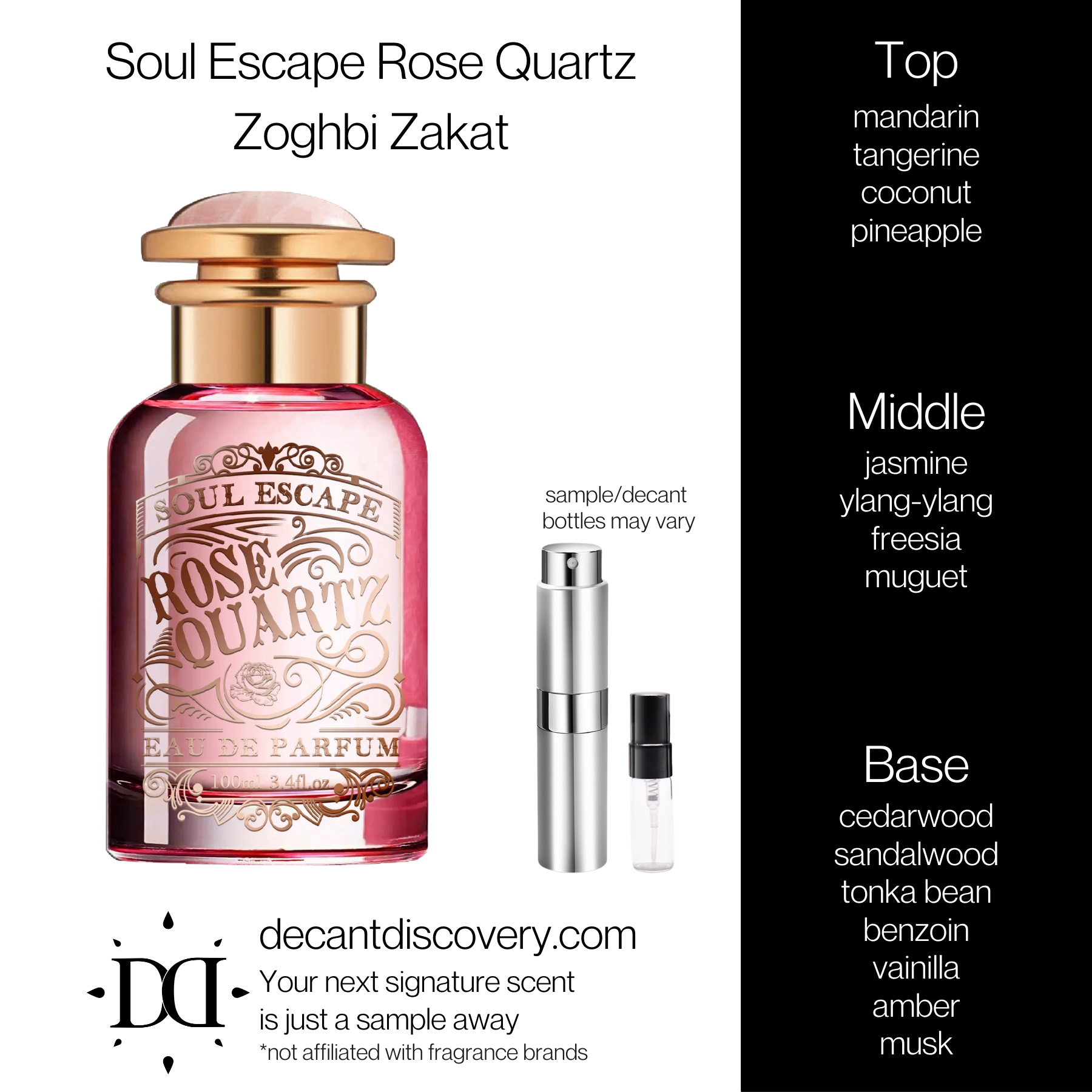 Soul Escape Rose Quartz - Zakat